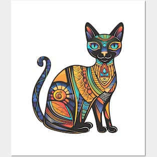 Egyptian cats. Sphinx Posters and Art